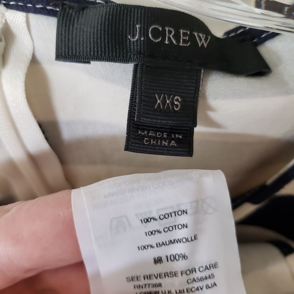 J. Crew Striped Ruffle Top - Picture 8 of 8